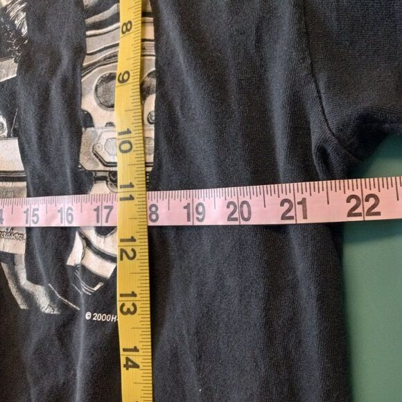 Harley Davidson Motor Cycle Men's Black Long sleeve XL T-shirt Read - Picture 4 of 8